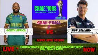 South Africa Vs New Zealand champion Trophy 2025 live Streaming