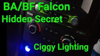 BA/BF Falcon Hidden Ciggy Barrel Lighting illumination