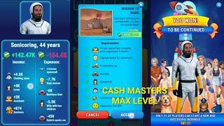 Cash Masters Game Max Level Gameplay