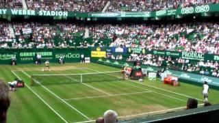 Philipp Kohlschreiber vs Gael Monfils - Semi Finals Gerry Weber Open 2011 - Great Play [HD]