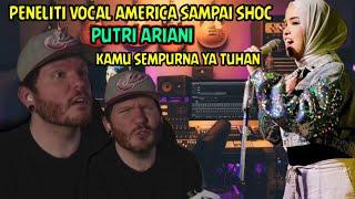 PUTRI ARIANI REACTION PENELITI VOCAL KENAMABN LUAR NEGERI KAGET MENDENGAR KELEMBUTAN SUARA NYA