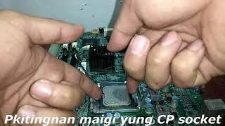 #17 Computer Technician 101: How to repair No Display & detect defective HDD? - Tagalog