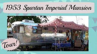 1953 Spartan Imperial Mansion vintage travel trailer camper