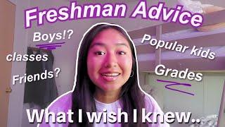 Highschool FRESHMAN advice| Telling you everything*