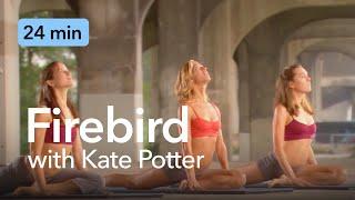 Namaste Yoga (Ep 103) Firebird with Kate Potter ~ Dynamic Hip Opening Class