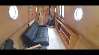 Iza Wizza Was - 65' Live Aboard Narrowboat Walk Around