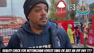 Nottingham Forest 1-3 Newcastle away day vlog - A HONEST CHAT WITH THE HOME FANS !!!!!!!