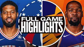 76ERS at SUNS | FULL GAME HIGHLIGHTS | November 4, 2024