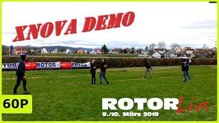 AMAZING XNOVA DEMO WITH FOUR HELICOPTERS IN THE AIR - ROTOR LIVE 2019