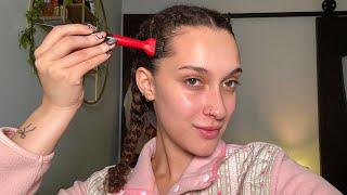 Get ready with me!! (Dutch braids)