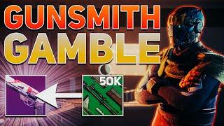 Spending ALL my Gunsmith Materials (God Roll Farming) | Destiny 2 Pre Witch Queen