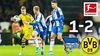 Sancho & Hazard Spoil Klinsmann Debut I Hertha Berlin vs. Borussia Dortmund I 1-2 I Highlights