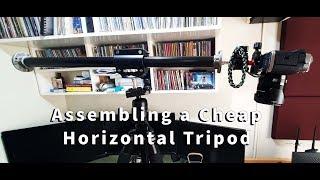 How To Setup a Cheap Hortizontal Tripod for Product Shots