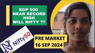 Weekly - Bullish Engulfing Candle - Will Nifty Move Up? Pre Market Report 16 Sep 2024 Range Analysis