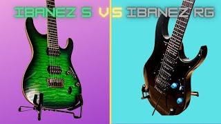 The best Ibanez electric guitar - S vs RG