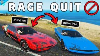 Toreador griefers RAGE QUIT after getting destroyed on GTA Online!