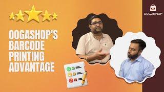 OOGASHOP's Barcode Printing Simplifies Billing | Free GST Billing Software