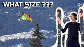 HOW TO CHOOSE THE RIGHT LENGTH OF SKIS || WHAT SIZE OF PARK SKI SHOULD YOU BUY