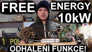 Free energy generátor 10kW - odhalení podvodu!