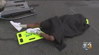 Mock Car Crash Shows Levittown High School Students Dangers Of Drunk, Distracted Drivers