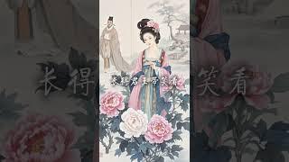 「诗与ai」清平调其三_李白＃ #古诗词 ＃古诗＃诗词＃古诗词动画＃ai＃ai绘画＃ai动画＃古风＃国风＃国画＃李白