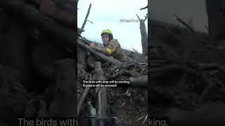 Terrifying war POV footage. Video shows fierce trench warfare in Ukraine #shots #warinukraine