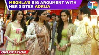 Iss Ishq Ka Rabb Rakha update: Adrija’s BIG argument with Meghla at the Durga Pandal | TV News