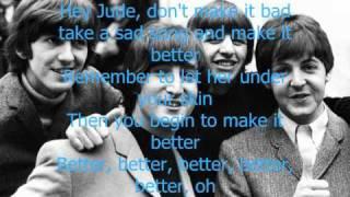 Hey Jude - The Beatles (with Lyrics)