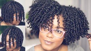 How To | Flat Twist-Out On Natural Hair