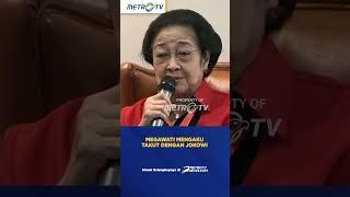 Megawati Mengaku Takut dengan Jokowi #shorts