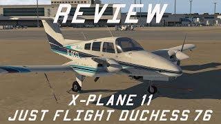 X-plane 11| Just Flight Duchess 76| Review & First Impressions