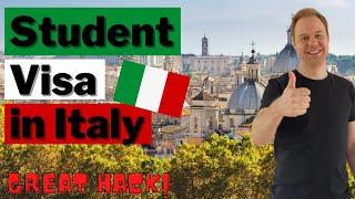 Get Italian Residency via Student Visa  (A Great Hack)