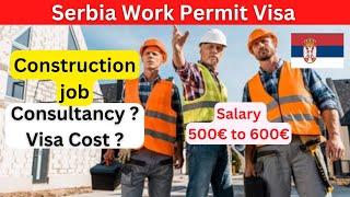 Construction job in Serbia | Free Food,Accommodation,transportation,medical and insurance |