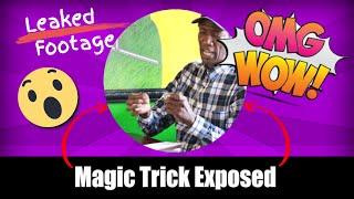 Leaked Footage! Arnold Drake World Magic Trick EXPOSED