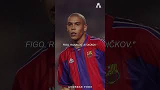 Day When Ronaldo Nazario Came To Barcelona | José Mourinho