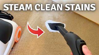 How to Clean Carpet Stains With a Steam Cleaner