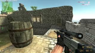 Counter Strike : Source - Convent - Gameplay "CT Forces" (with bots) No Commentary