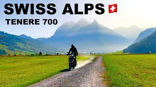 Motorcycle Trip To Swiss Alps, Yamaha Tenere 700, Switzerland On A Motorbike, Season 2024