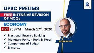 UPSC Prelims 2020 | Economy Day 2 | MCQ Practice - Prayaas