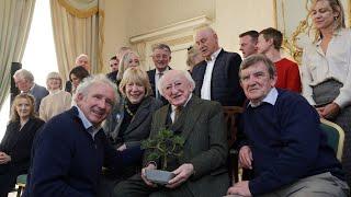 President and Sabina Higgins host the planting of ‘The One Hundred Million Trees Project’