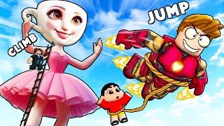 ROBLOX CLIMB AND JUMP TOWER WITH CHOP AND BALLERINA CAPPUCINA