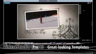 Corel VideoStudio Pro X3 Speed Demo: Ski trip