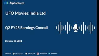 UFO Moviez India Ltd Q2 FY2024-25 Earnings Conference Call