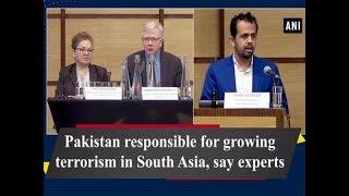 Pakistan is responsible for growing terrorism in South Asia, say Experts