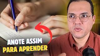 Como Fazer Esquema Resumo Rápido - MÉTODOS DE ANOTAÇÃO