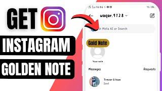 How to Get Golden Notes on Instagram | Simple Step-by-Step Guide | #GoldenNotes #GoldenEffect