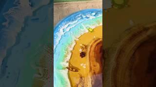 RIVER TABLE| RESIN WAVES TUTORIAL| RESIN EPOXY TABLE #bussiness #furniture #interiordesign #resin