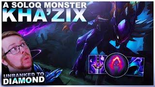 KHA'ZIX IS STILL A SOLOQ MONSTER! | League of Legends