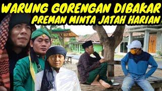 TELAT JATAH TIGA HARI, PEDAGANG GORENGAN DIANCAM MAU DIBAKAR PREMAN