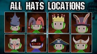 ALL HATS LOCATIONS - GUIDE | Slendytubbies Worlds